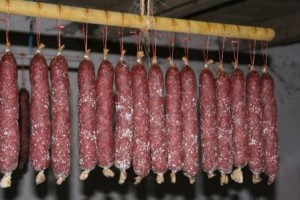 Schaf-Salami